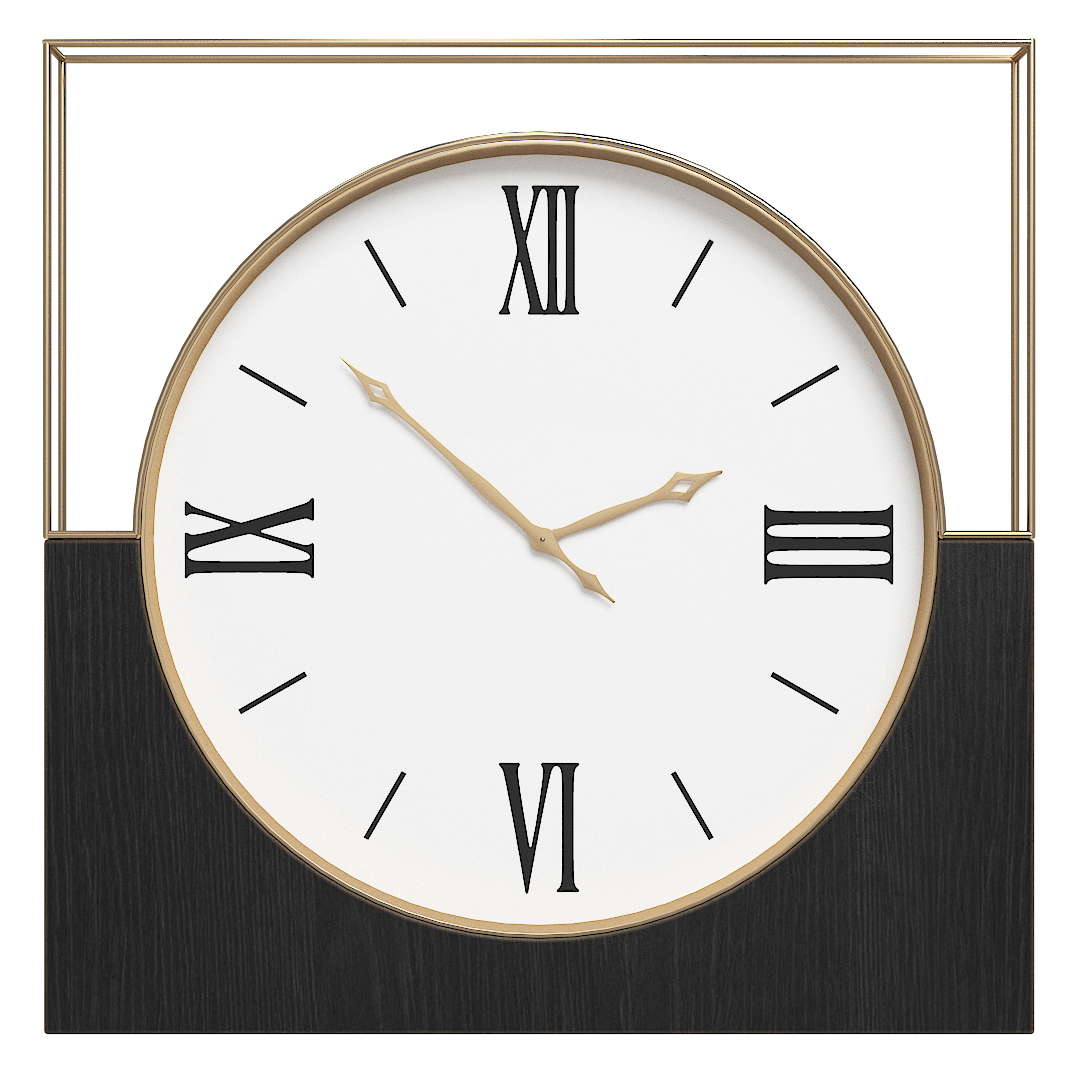 METAL TABLE CLOCK