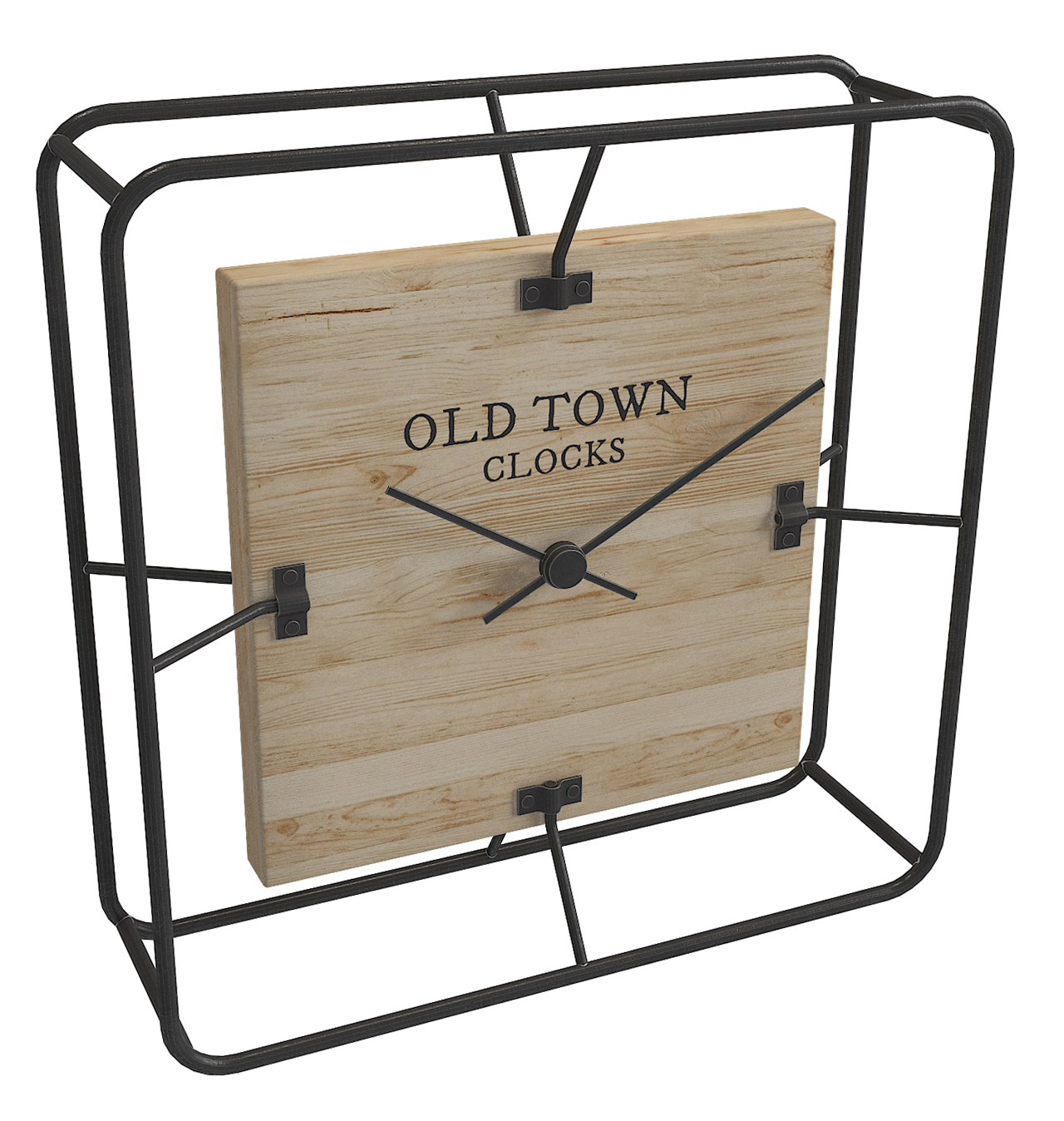 METAL TABLE CLOCK