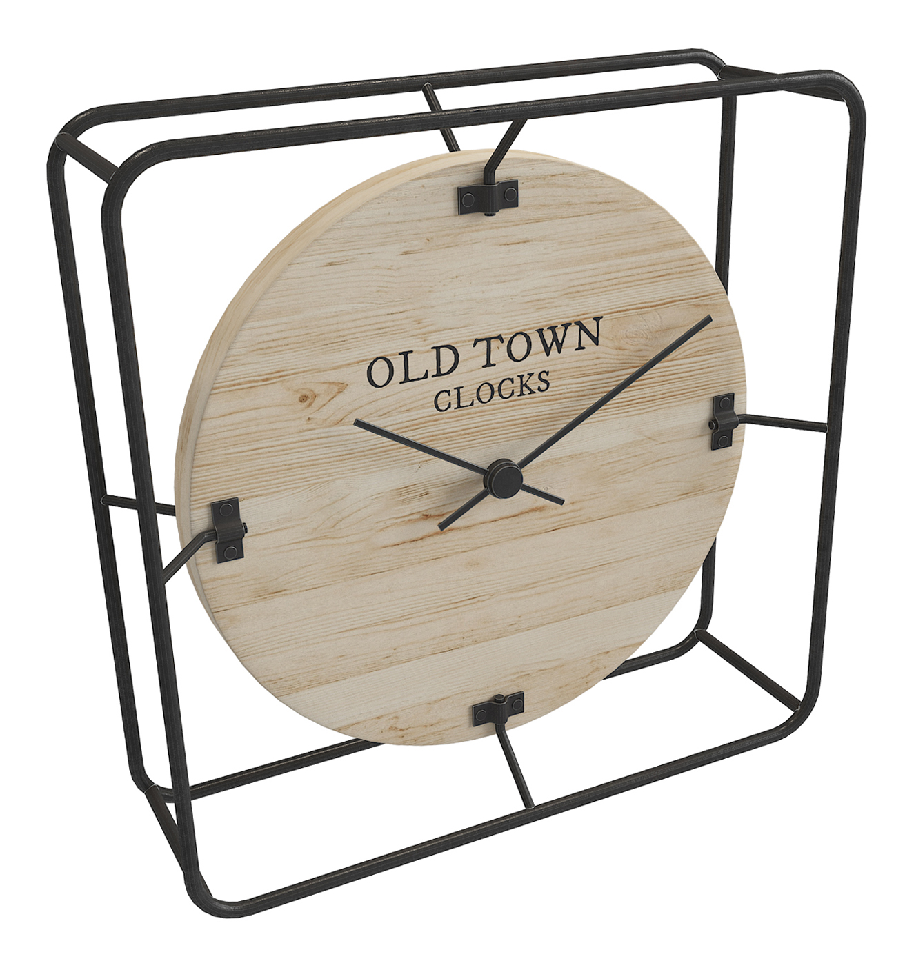 METAL TABLE CLOCK