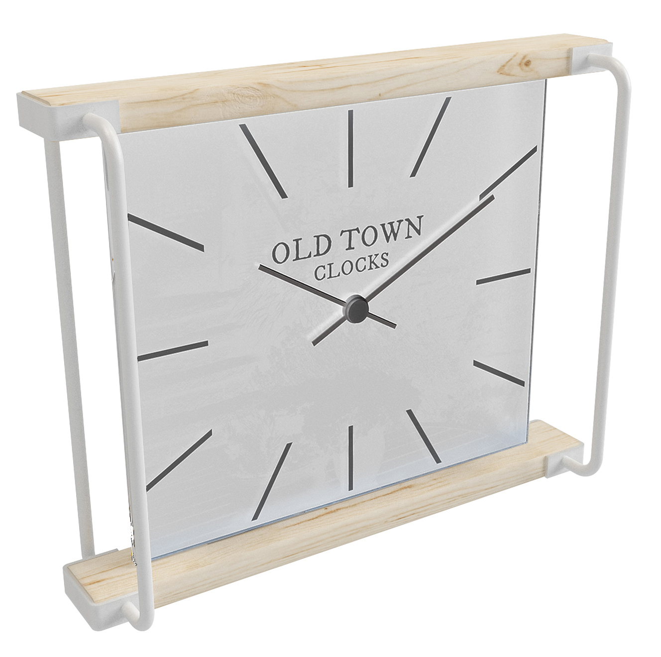 METAL TABLE CLOCK