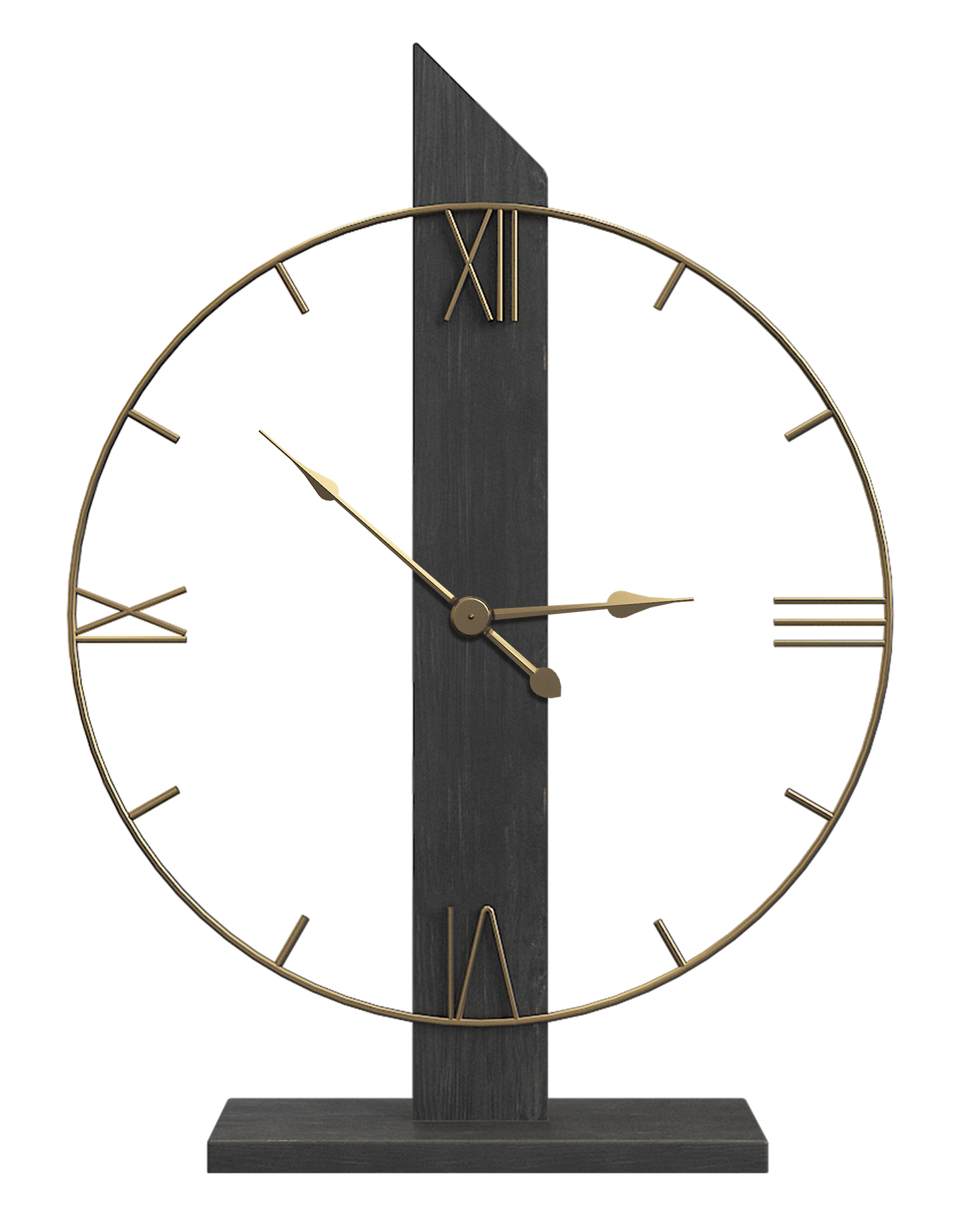 METAL TABLE CLOCK