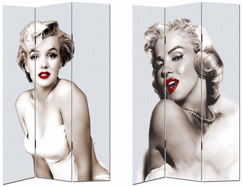 CANVAS/WOODEN SCREEN X 3 PANEL