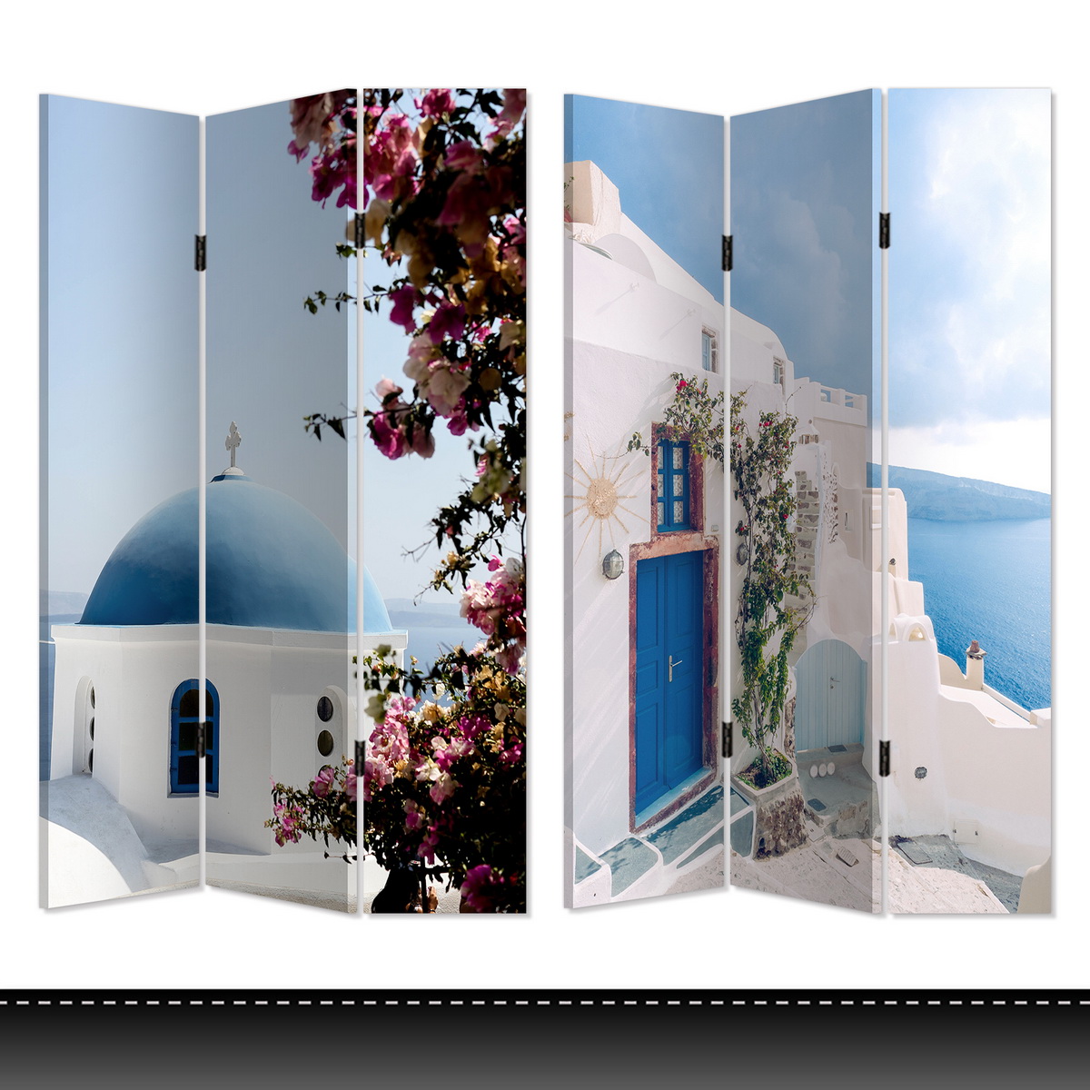 CANVAS/WOODEN SCREEN X 3 PANEL